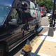 Illustration for article titled FOX news van crew blocks fire hydrant in front of Boston church fire